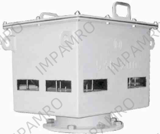 AIR VENT HEAD JIS 5KG FLANGED, #53BII-450 450MM