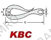 STAINLESS pelican HOOK