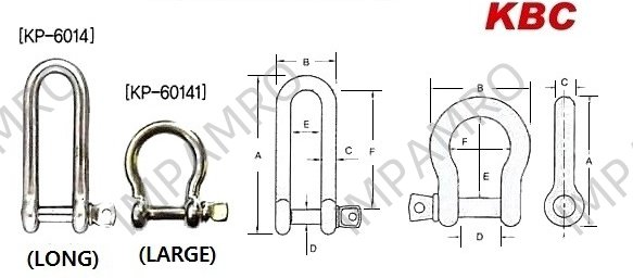 STAINLESS SC SHACKLE