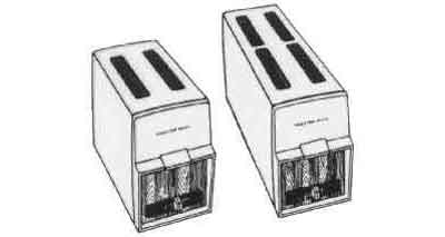 174551 - 烤面包机 自动 2片装 100V