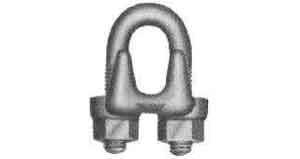 230884 - 钢丝绳夹 模锻JIS-F标准型 (防火型) 镀锌 26-28毫米