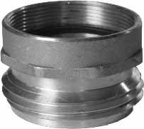 331857 - 软管适配器 黄铜 70X2-1/2"，UNI70 UNI 外螺纹 X BSP 内螺纹