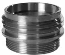 331858 - 软管适配器 黄铜 70X2-1/2"，UNI70 UNI 外螺纹 X BSP 外螺纹