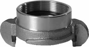 331883 - 适配器 黄铜 中岛 2-1/2"，卡箍 91MM/螺纹 2" BSP 内螺纹