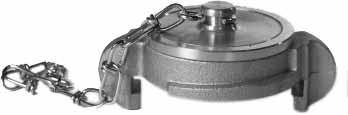 331897 - 消防水带耦合器盖 黄铜，中岛 2" 卡箍尺寸 72MM