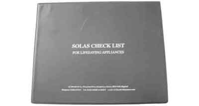 332633 - SOLAS 检查清单