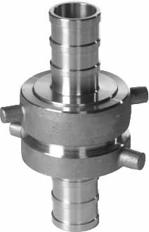 333212 - 铜制软管耦合器 销法兰型，2-1/2英寸 7.5牙/英寸 软管端 50mm