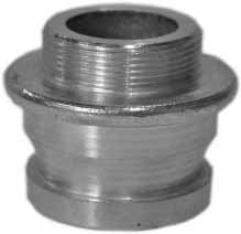 333243 - 过渡接头（外螺纹）即插即用式，铝制 2-1/2" × 2" BSP 外螺纹