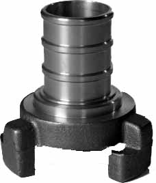333274 - 铜制软管耦合器 巴塞罗那型，DN70 法兰端 85mm / 软管端 38mm