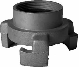 333286 - 过渡接头 铜制 巴塞罗那型 DN45，2"BSP 内螺纹 法兰端 62mm