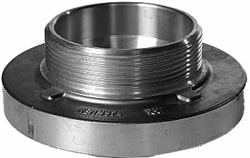 333411 - 黄铜转换接头耦合器 Storz-C，带耳片 66MM 1-1/2" BSP 外螺纹