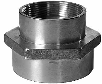 333496 - 异径黄铜内螺纹接头 SM915069，2-1/2"ANST 内螺纹 X BSP 内螺纹
