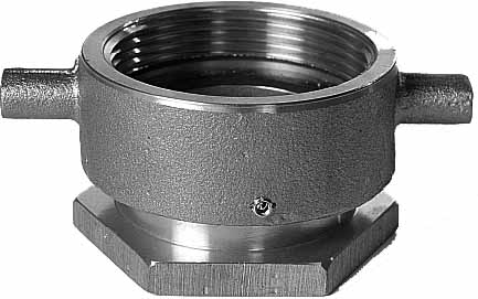 333504 - 旋转异径黄铜内螺纹接头，2-1/2"ANST 内螺纹 X 2-1/2"ANST