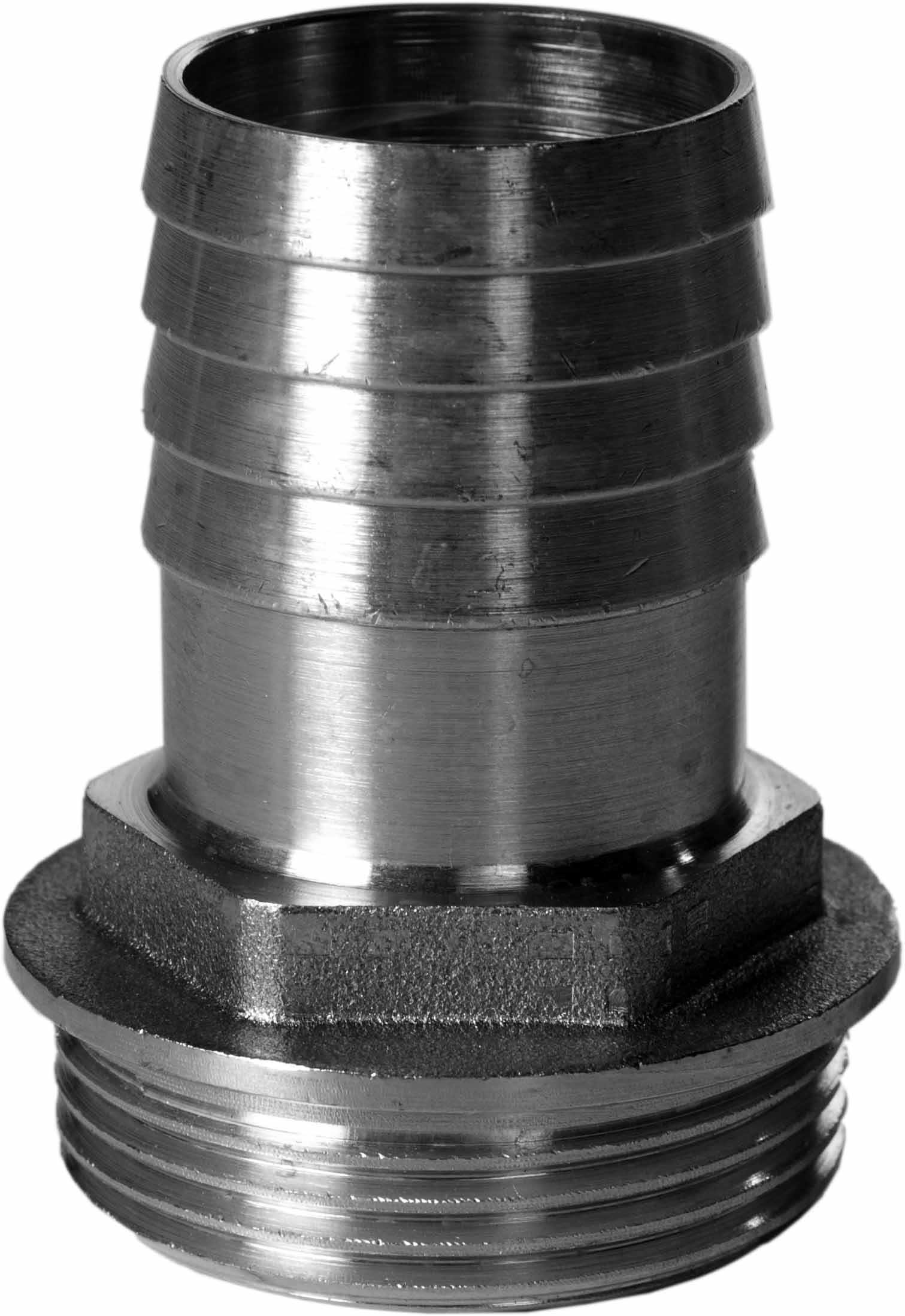 351187 - 1/3黄铜软管接头 1/2"×13毫米 BSP外螺纹