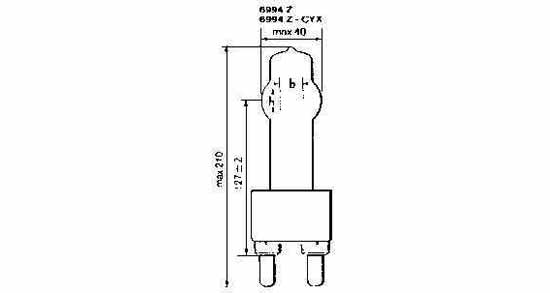 370531 - 卤素灯泡 100V 2000W G-38灯座 苏伊士运河探照灯用