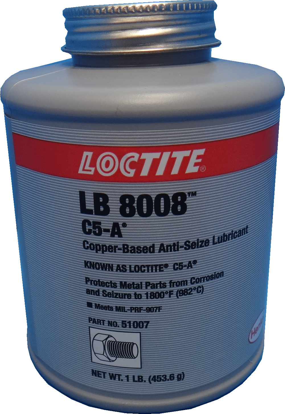 450683 - 润滑剂 防卡死 LOCTITE LB8007 铜基 气雾 12盎司
