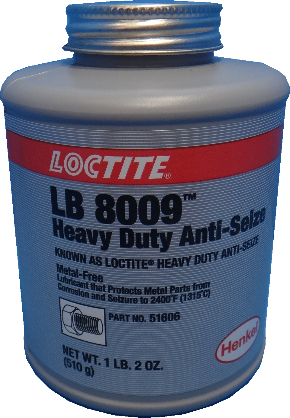 450692 - 重载防卡死剂 LOCTITE LB8009 黑色 2.3磅