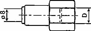 451170 - 快速连接件 1/4 1060，适用于自动润滑脂分配器