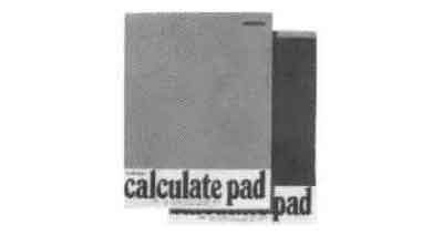 SCRATCH PAD LINED FINE A-4, 297X210MM