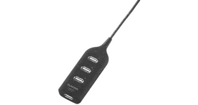 472858 - USB集线器（Type A），2.0版本，3端口