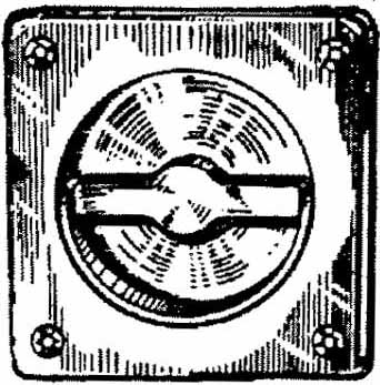 492253 - 旋转把手 不锈钢 100×100mm #7833