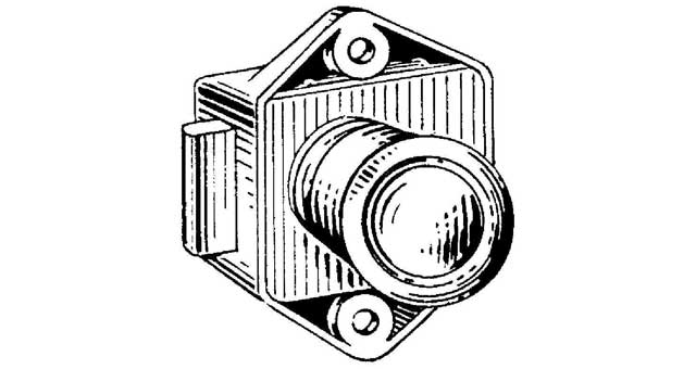 492345 - 按压式门锁 16mm SCHWEPPER 7740