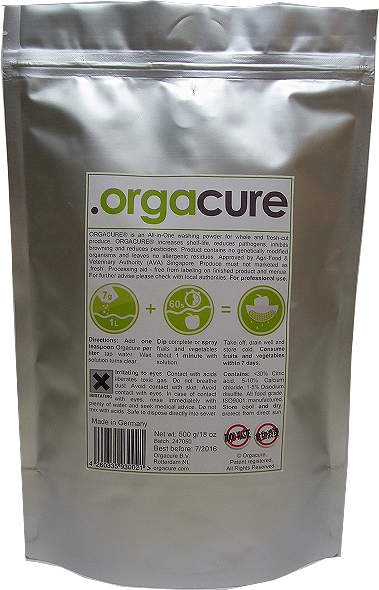 550669 - 果蔬保鲜清洁剂 ORGACURE 500克×3