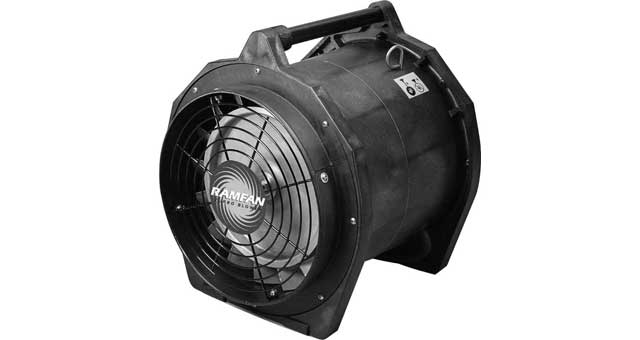591506 - 吹风机/抽风机 电动 EFI75XX，本安型，12英寸，115V/230V