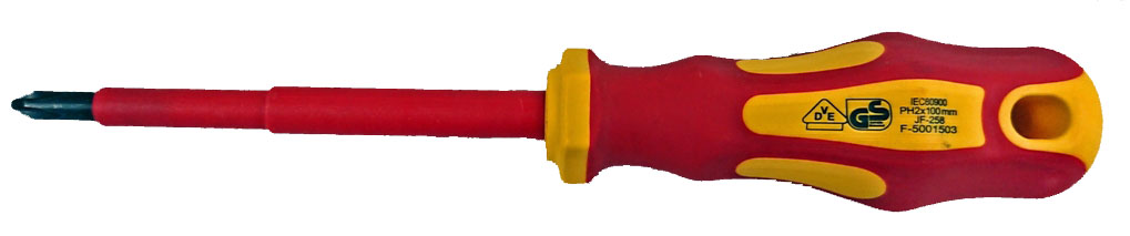 612339 - 1000V绝缘十字螺丝刀，#3 150MM
