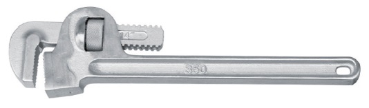 616476 - 直管扳手 250毫米 不锈钢