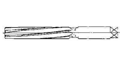 630741 - 铰刀 手用螺旋槽铰刀 21×230mm