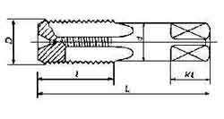 631484 - 丝锥 直管螺纹 PF1-1/8×11TPI 高速钢