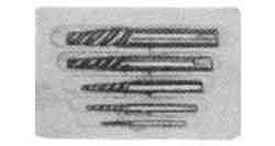 632487 - 螺丝取出器套装（6件装），适用于钻头尺寸 2.0-10.3mm