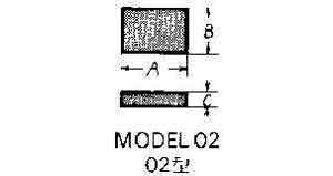 632910 - 硬质合金刀片 #02-2 16×11×4mm