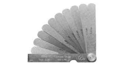 650557 - 厚度规 编号 #100A13，测量范围 0.03-3.0mm，长度 100mm
