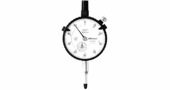 651401 - 普通百分表 0-5mm 0.01mm分度 不防水