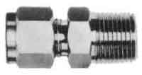 734310 - 不锈钢无扩口连接件（公头），尺寸 10mm x PT3/8