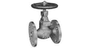 GLOBE VALVE BRONZE FLANGED-END, F7301 5KG-65MM