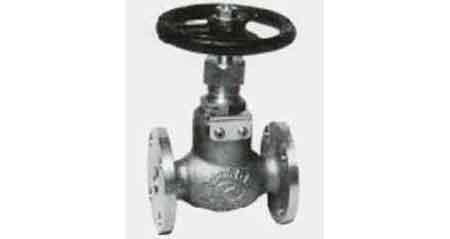 GLOBE VALVE BRONZE FLANGED-END, F7303 16KG-25MM