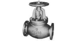 GLOBE VALVE CAST-IRON FLANGED, F7305 5KG-300MM