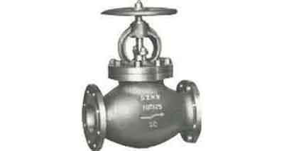 GLOBE VALVE CAST-STEEL FLANGED, F7319 10KG-200MM