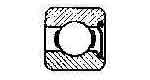 BALL BEARING SINGLE ROW, DEEP GROOVE NO.6001Z