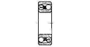 771101 - 双列深沟球轴承，型号2200