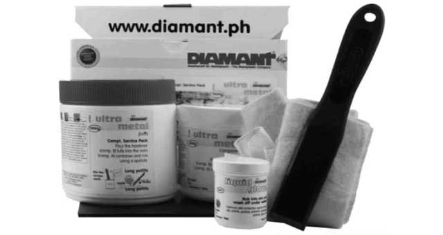 812396 - 应急修补腻子 DIAMANT 超级金属腻子 1公斤