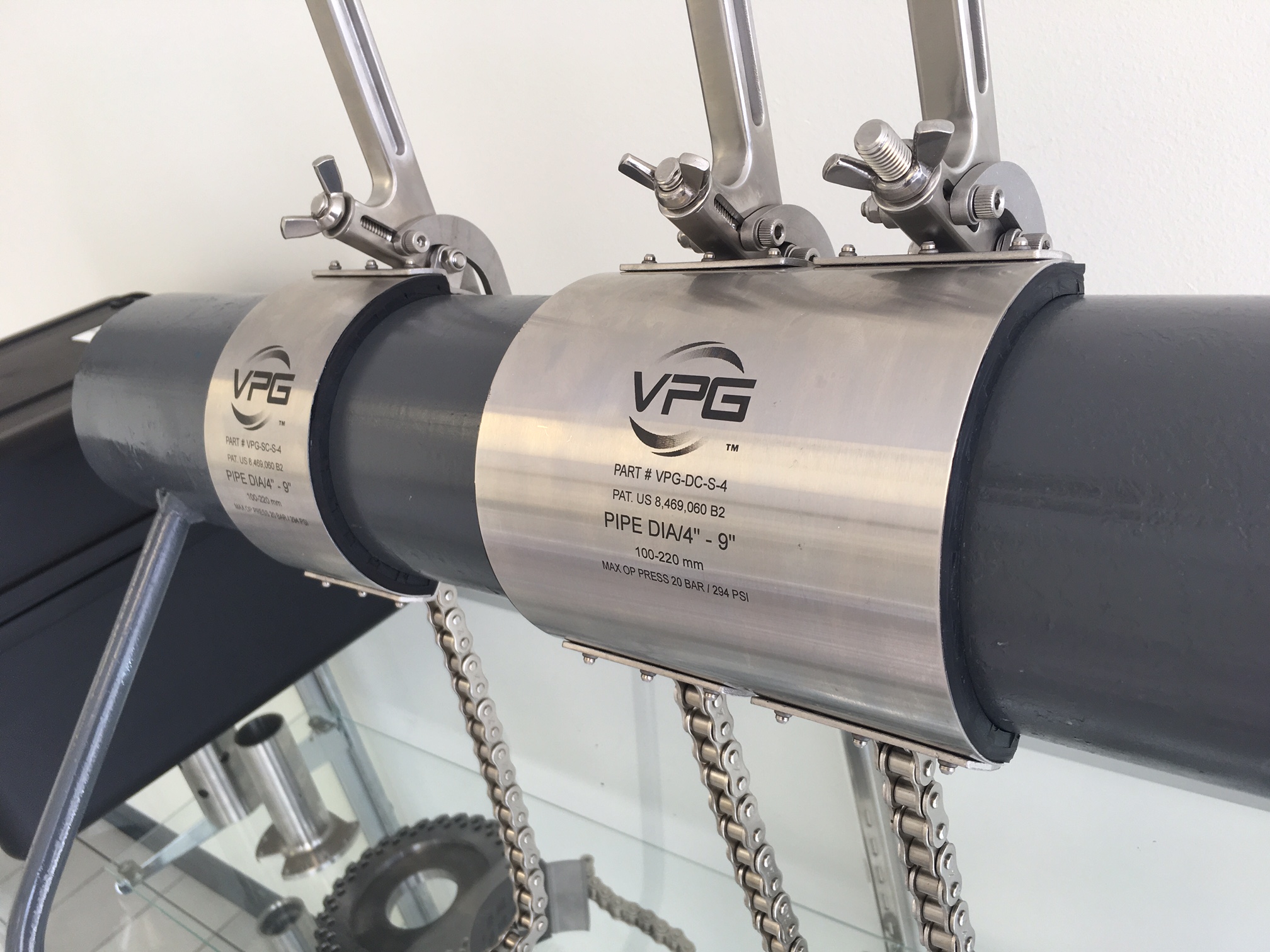 812469 - 管道应急修复系统 四卡箍型 宽度272mm 型号VPG-QC-S-1