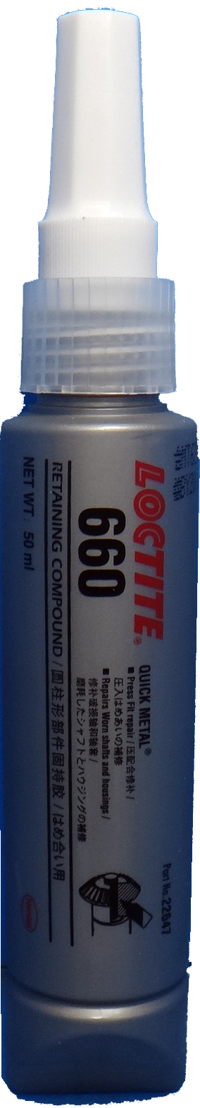 812830 - 固持胶 LOCTITE 660 快速金属修补 50毫升
