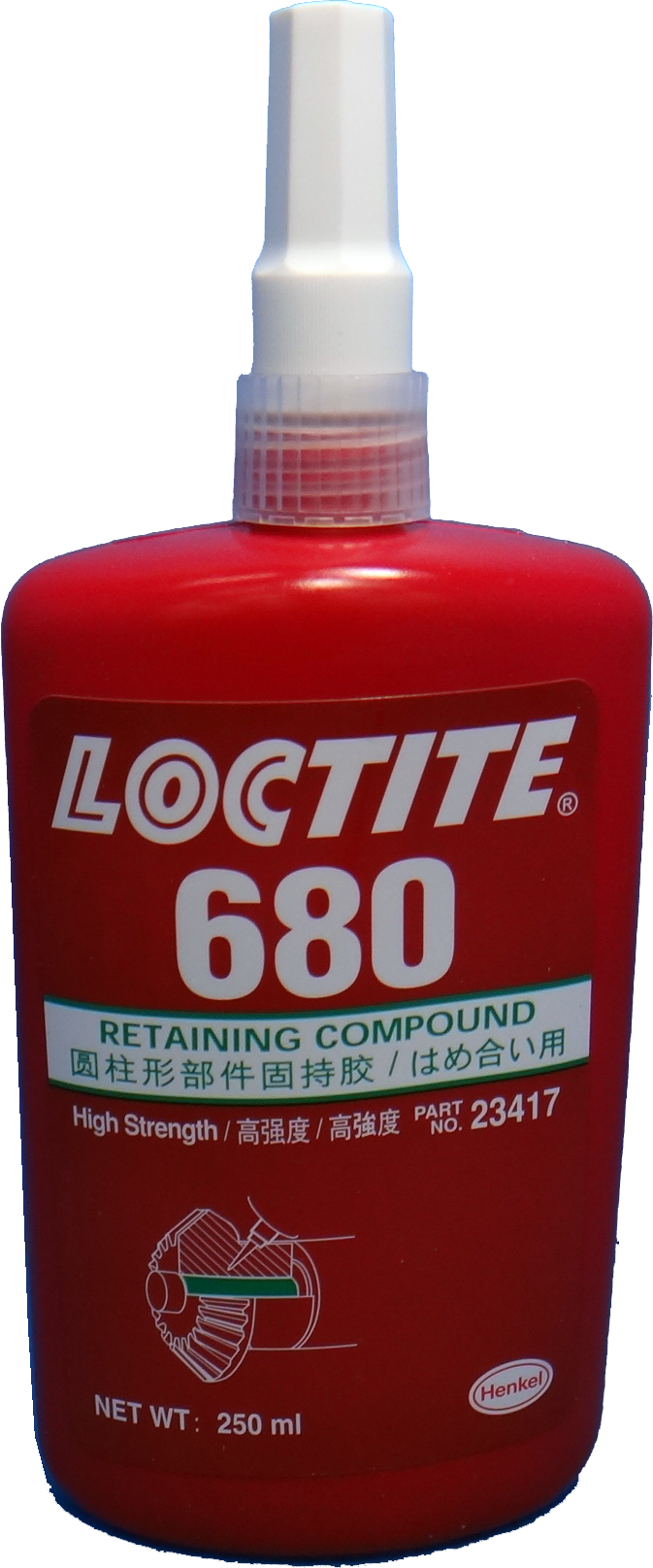 812831 - 固持胶 LOCTITE 680 滑配/高强度 50毫升