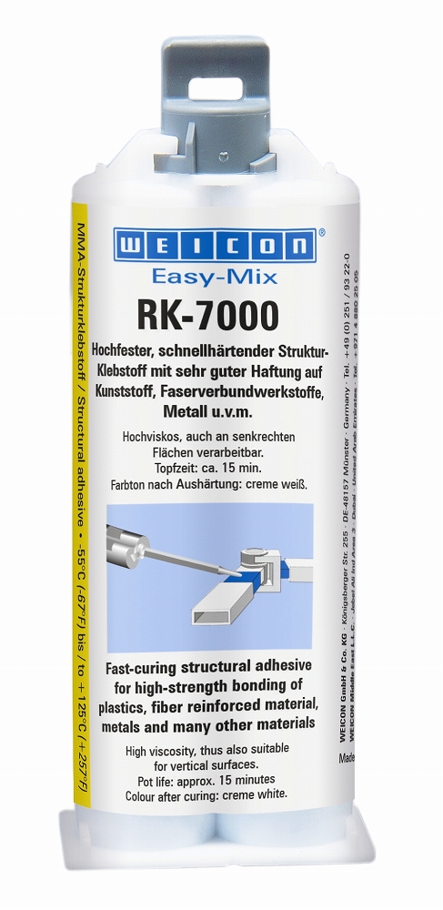 812994 - 甲基丙烯酸酯粘合剂 RK-7000型 RK建筑专用 WEICON 50克
