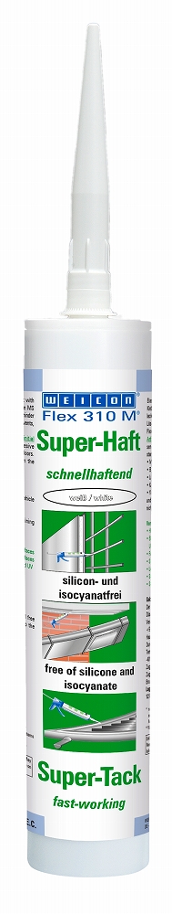 815275 - 单组分粘合剂 WEICON FLEX310M 超粘白色 290毫升
