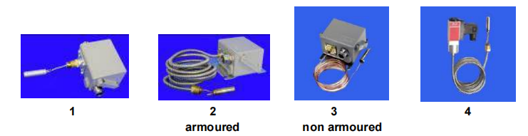 Thermostats - KPS thermostats, For harsh environments